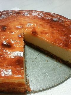 チーズケーキ風 水切りヨーグルトケーキ-レシピのメイン写真