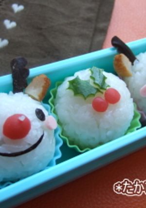 キャラ弁 クリスマス トナカイ-レシピのメイン写真