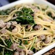 【スピード塩豚とクレソンのパスタ♪】