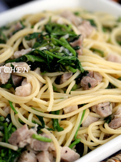 【スピード塩豚とクレソンのパスタ♪】-レシピのメイン写真