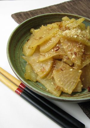 ご飯がすすむ！大根古漬けのきんぴら＊-レシピのメイン写真