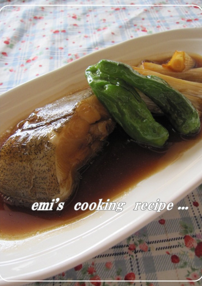 我が家の基本の煮魚の分量-レシピのメイン写真