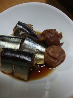 圧力鍋で秋刀魚のさっぱり梅煮-レシピのメイン写真