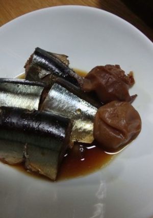 圧力鍋で秋刀魚のさっぱり梅煮-レシピのメイン写真