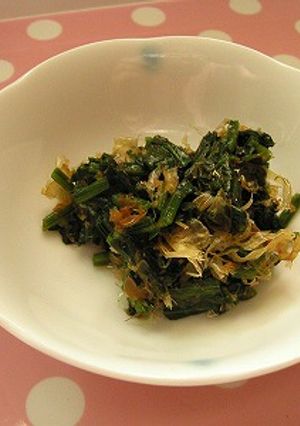 お弁当に！ほうれん草＊昆布つゆ＊おひたし-レシピのメイン写真