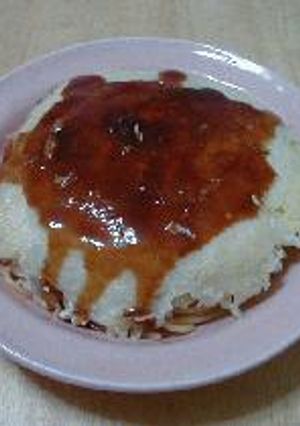 ＊　「広島風お好み焼き」風パスタ　＊-レシピのメイン写真