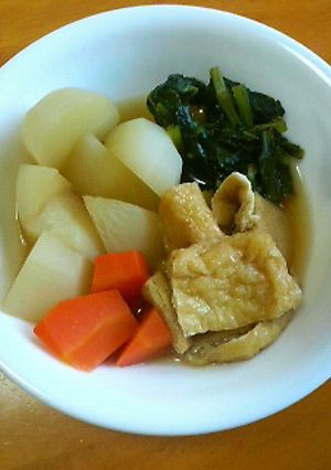 かぶと油揚げの煮物-レシピのメイン写真