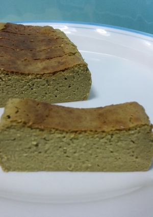 ベイクド☆抹茶ヨーグルトケーキ-レシピのメイン写真