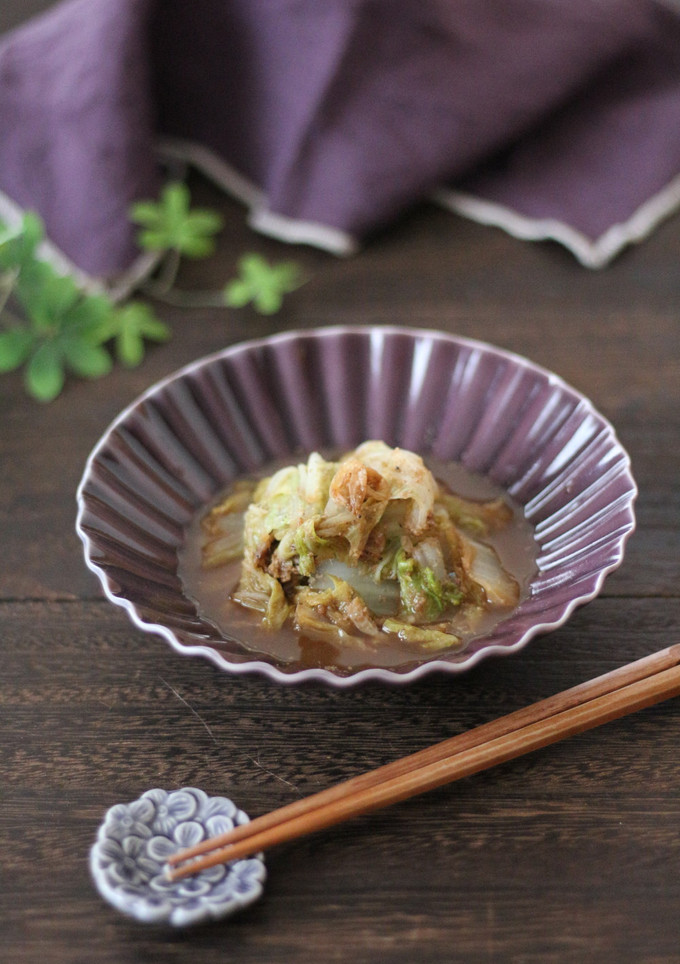 白菜と桜海老のごま煮-レシピのメイン写真