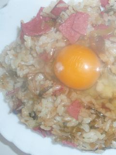 ☆高菜油炒め入り焼き飯!-レシピのメイン写真