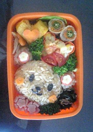 くまちゃん弁当-レシピのメイン写真