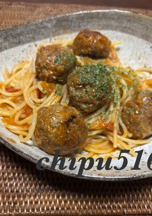 カリオストロの城 ミートボールパスタ-レシピのメイン写真