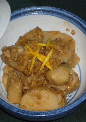 里芋のごまあえ-レシピのメイン写真