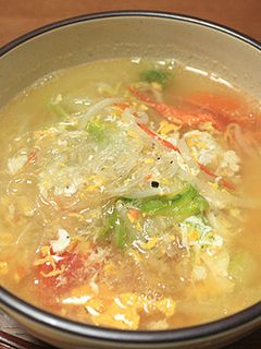 体温まる☆白菜とトマトの中華風スープ-レシピのメイン写真