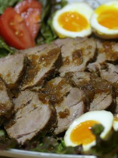 圧力鍋で美味しい焼き豚&半熟味玉-レシピのメイン写真