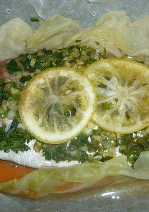 フライパンで簡単豪華な蒸し鯛-レシピのメイン写真