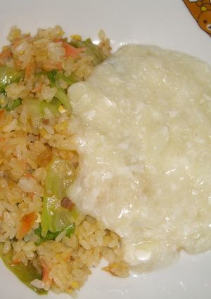 ☆鮭とレタスのチャーハンあんかけ☆-レシピのメイン写真