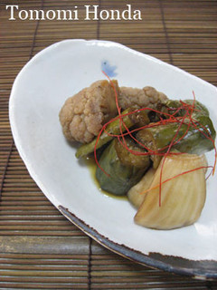 常備菜にオススメ!野菜のしょうゆ漬け-レシピのメイン写真