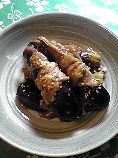 レンジでチン!ナスの豚バラ巻き☆-レシピのメイン写真