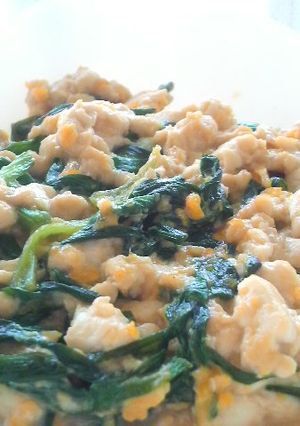 ニラと豆腐のほわほわ卵とじ-レシピのメイン写真