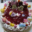 子供のためのお誕生日ケーキ^^