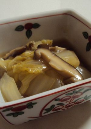 白菜と椎茸の醤油あんかけ-レシピのメイン写真