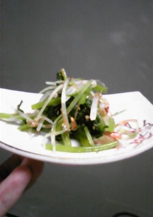ほうれん草と水菜で★-レシピのメイン写真