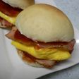 ベーコン オムチーバーガー♪ミニ