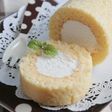 たまご1個で❀ふんわりバニラロールケーキ