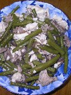 さやいんげんと豚肉の煮物-レシピのメイン写真