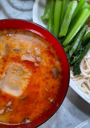 鍋の素で 冷やし坦々つけ汁-レシピのメイン写真