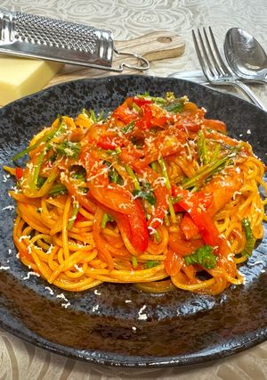 ワンランク上の二塚からしなナポリタン-レシピのメイン写真