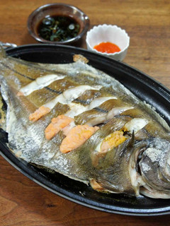 カレイの鉄板塩焼き-レシピのメイン写真