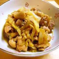 รูปของ 鶏肉と白菜の照り煮