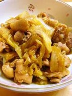 鶏肉と白菜の照り煮-レシピのメイン写真