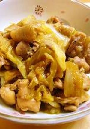 鶏肉と白菜の照り煮-レシピのメイン写真