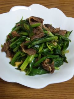 ほうれん草のピリ辛炒め-レシピのメイン写真