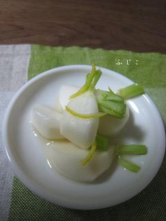 かぶの甘酢漬け☆柚子風味☆-レシピのメイン写真