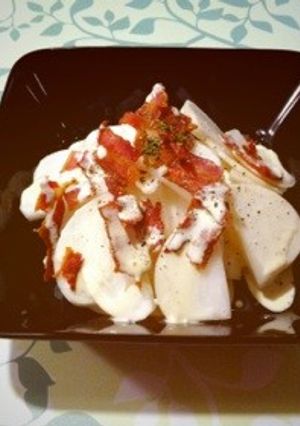 かぶとカリカリベーコンのサラダ-レシピのメイン写真
