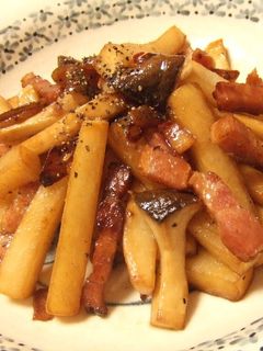 大根のガーリック醤油炒め-レシピのメイン写真