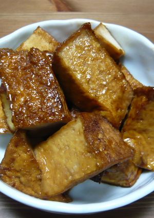 超特急■厚揚げの甘辛焼き-レシピのメイン写真