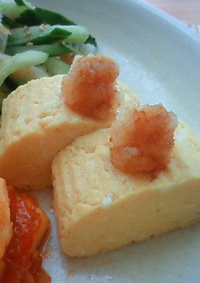レンジで☆とってもジューシーなだし巻き卵-レシピのメイン写真