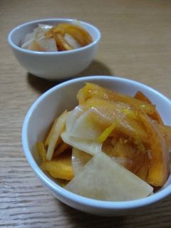 柿と大根のなます-レシピのメイン写真