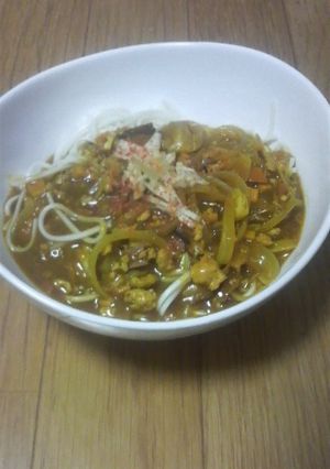 残りカレーでカレーうどん-レシピのメイン写真