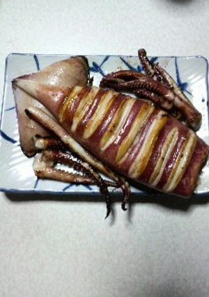 屋台風☆イカのぽっぽ焼き-レシピのメイン写真