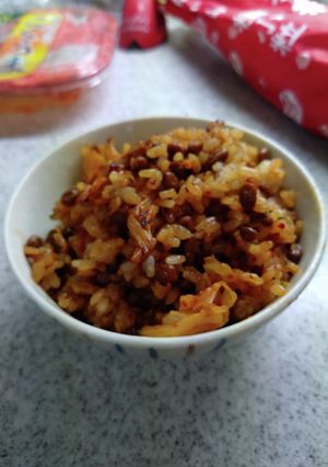 納豆キムチチャーハン-レシピのメイン写真