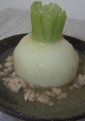 まるごとカブのひき肉あんかけ-レシピのメイン写真