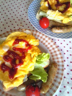 朝食に♪簡単たまごトースト★-レシピのメイン写真