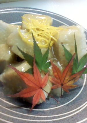 塩麹さんde京芋の煮物～柚子風味～-レシピのメイン写真