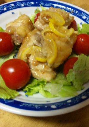 鶏モモ肉のカボスソース炒め-レシピのメイン写真